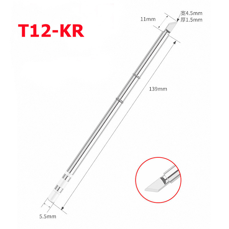 Soldering Station T12 Oled - T12 لحام لحام الحديد نصائح T12KR