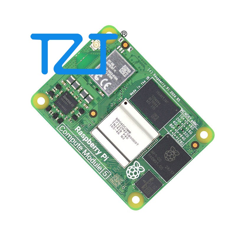 وحدة الحوسبة TZT 5 مع بلوتوث 5 - مراجعة Raspberry Pi 5 8Gb Kit وسعره