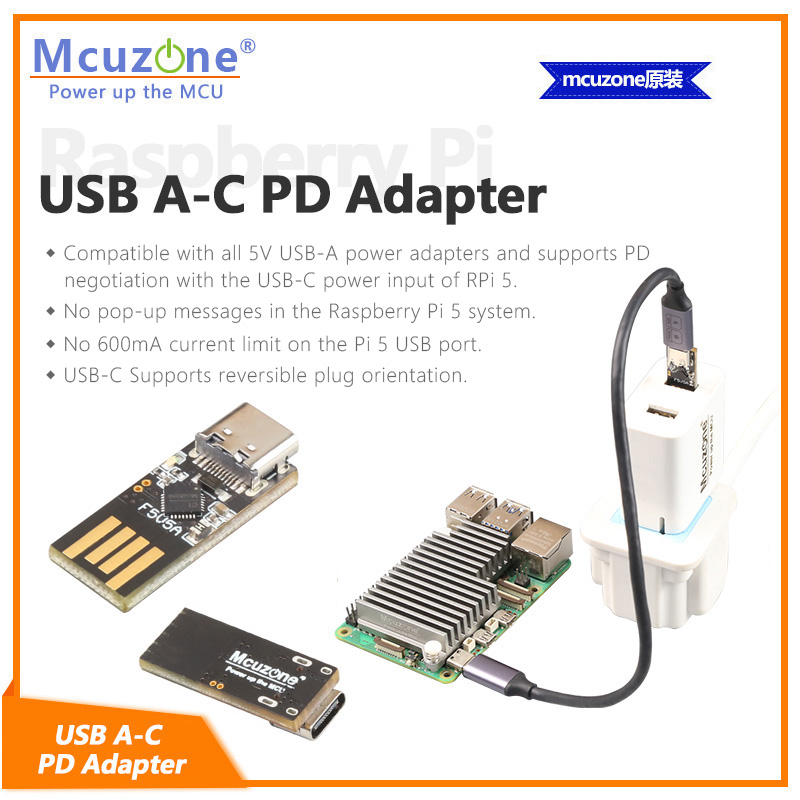 محول Raspberry Pi5 USB A-C PD، - مراجعة Banana Pi Bpi-M5 وسعره