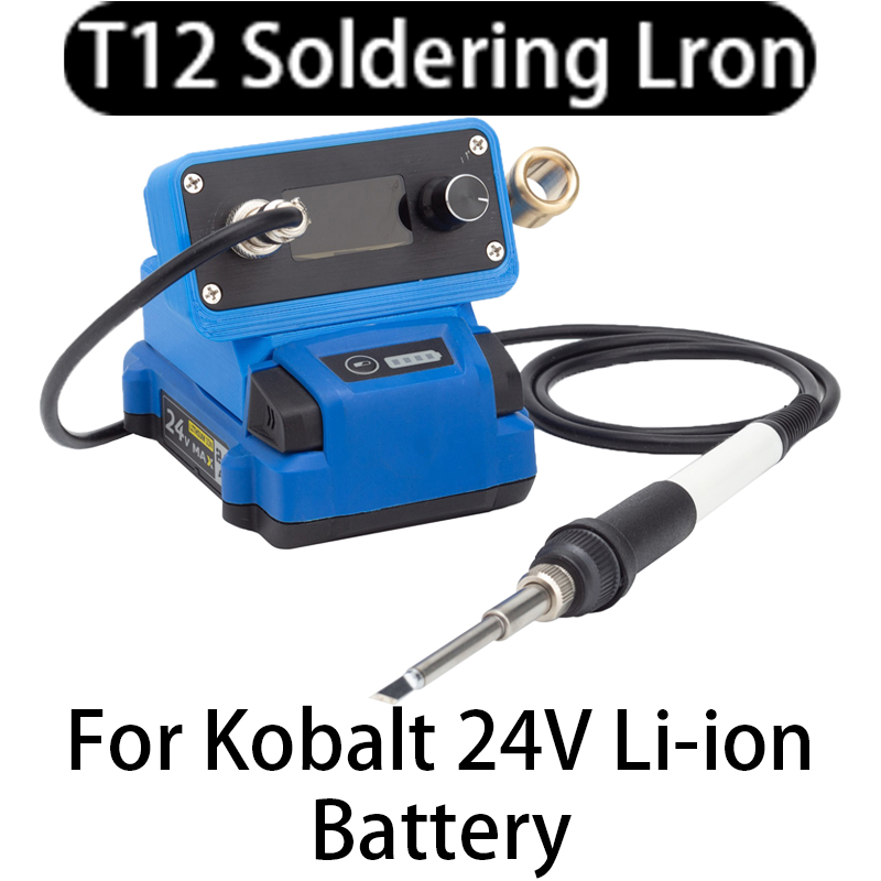 محطة لحام T12 مع مكواة لحام ST - مراجعة Soldering Station T12 Oled وسعره