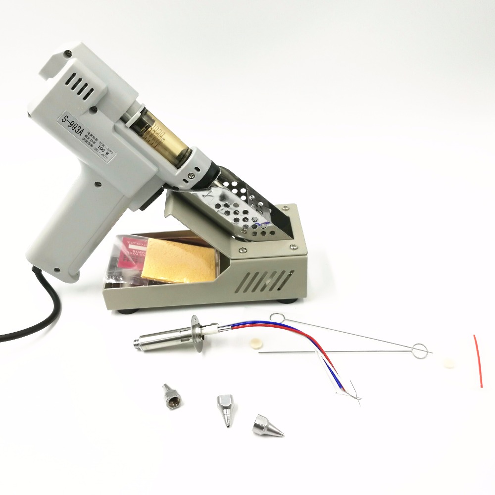S-993A الكهربائية فراغ ديسولدي - مراجعة Desoldering Gun Vacuum Electric وسعره