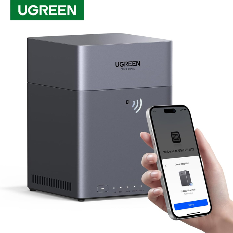 UGREEN NAS DH4300 Plus 4 Bay D - مراجعة Khadas Vim4 8Gb وسعره